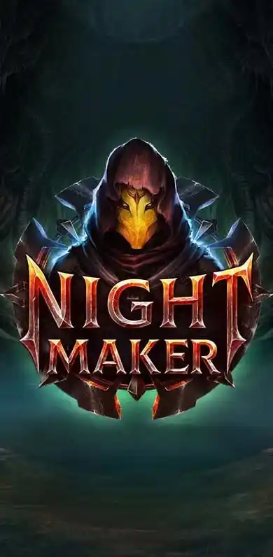 Slot Night Maker con ambientación sombría y personajes misteriosos.